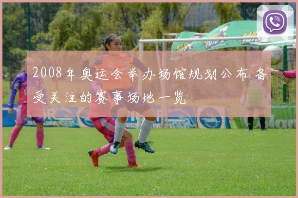 2008年奥运会举办场馆规划公布 备受关注的赛事场地一览